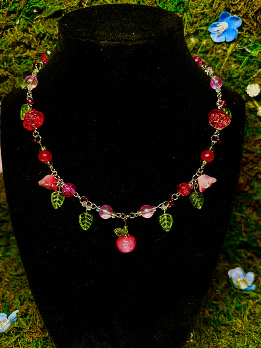Poison Apple Necklace