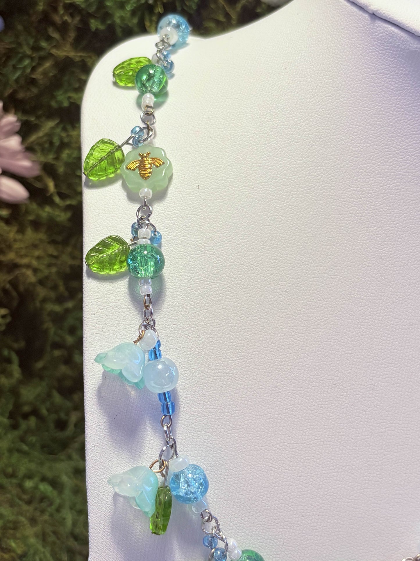 Frog In The Lilies Necklace
