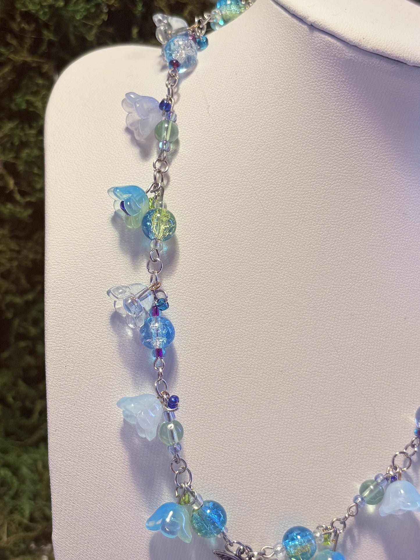 Hummingbird Garden Necklace