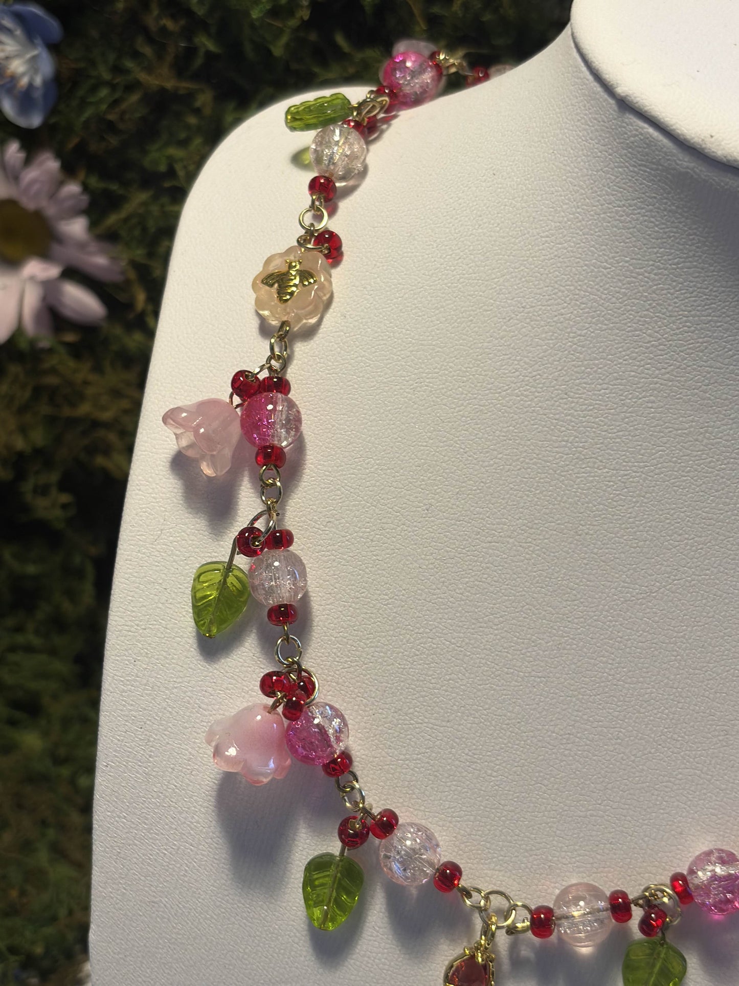 Delicate Rose Necklace