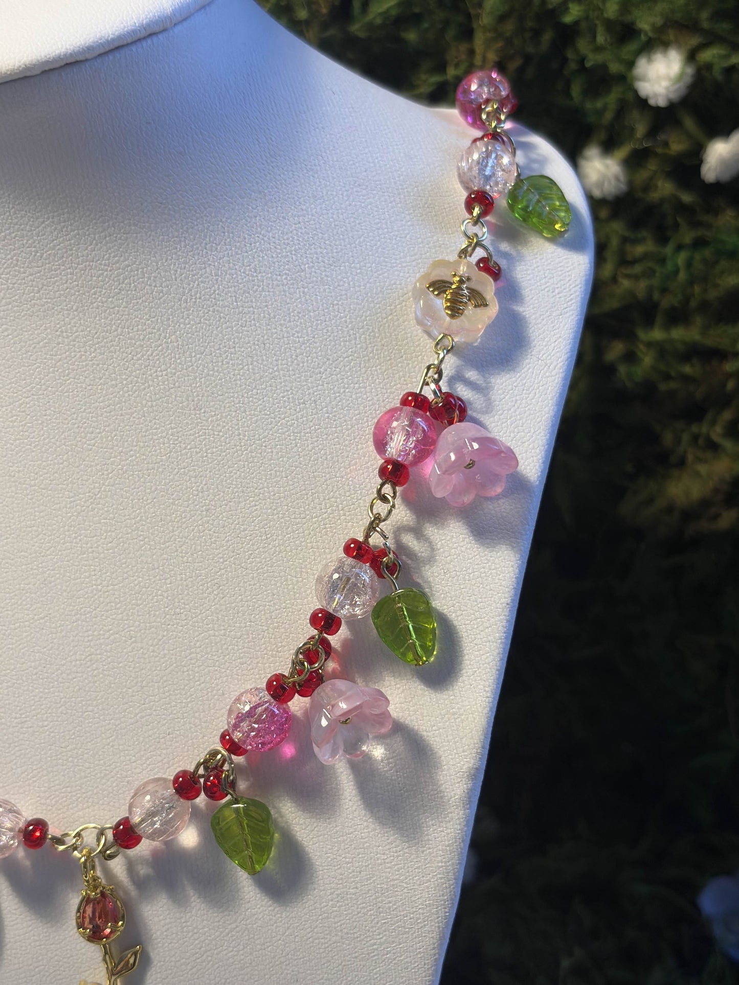Delicate Rose Necklace